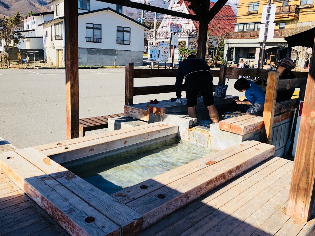 Happo Onsen – footbath
